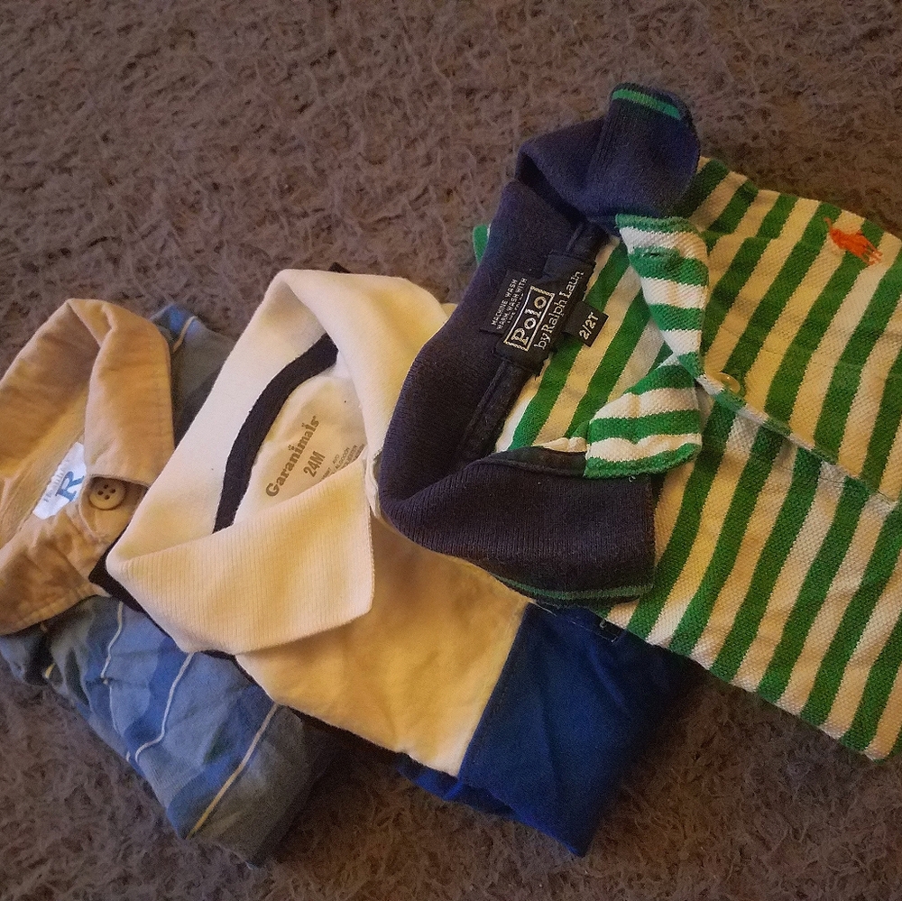 24mo/2T Boys Polo Bundle